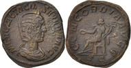 Sestertius Coin, Otacilia Severa, Rome, Bronze, RIC:203a -