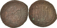 Follis Coin, Constantine I, Trier, Bronze, RIC:537 -