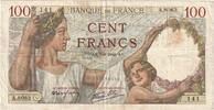 France 100 Francs Sully, A.8063 141, Fayette:26.52, KM:94 -