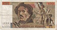 France 100 Francs Delacroix, W.18 544574, Fayette:69.4a -