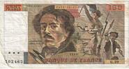 France 100 Francs Delacroix, C.39 702465, Fayette:69.4a -