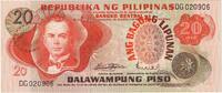 Philippines 20 Piso KM:145a -