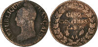 France 5 Centimes Dupré, Metz, Bronze, Gadoury:126a -