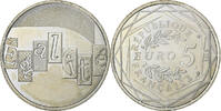 France 5 Euro Egalité, Silver, Gadoury:EU646 -