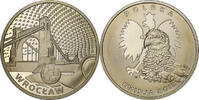 Poland Medaille Euro de Football, Pologne-Ukraine, Silver Plated Copper -