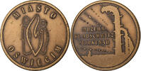 Poland betaalpenning Muzeum Auschwitz-Birkenau, Copper -
