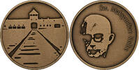 Poland betaalpenning Auschwitz, Maksymilian Kolbe, Bronze -
