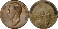 Belgium Medaille Joyeuse Entrée d'Albert Ier à Bruxelles, Brass -