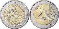 Portugal 2 Euro République portuguaise, Bi-Metallic -