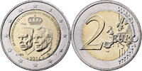 Luxembourg 2 Euro le 50ème anniversaire de l'accession au trône -