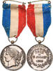 France Medaille Prix du 9 Juillet, Paris, Very Good Quality, Silvered -