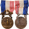 France Medaille Ministère de l'Intérieur, Excellent Quality, Coudray, Bronze -