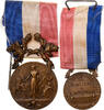 France Medaille Ministère de l'Intérieur, Excellent Quality, Coudray, Bronze -