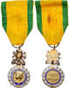 France Medaille Troisième République, Valeur et Discipline, Uncirculated -