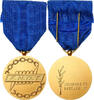 France Medaille Honneur et Fraternité, F.N.D.T, Uncirculated, Gilt Bronze, 36 -