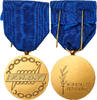 France Medaille Honneur et Fraternité, F.N.D.T, Uncirculated, Gilt Bronze, 36 -