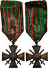France Medaille Croix de Guerre, Une Citation, Excellent Quality -