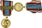 France Medaille Opérations de Sécurité et Maintien de l'ordre, Algérie, WAR -