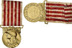 France Medal Grande Guerre, Excellent Quality, Morlon, Bronze, 33 -