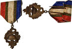 France Medal Union Nationale des Combattants, Very Good Quality, Bronze, 33 -