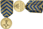 France Medal Commémorative d'Afrique du Nord, Excellent Quality, Gilt Bronze -