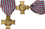 France Medal Croix du Combattant, WAR, Excellent Quality, Bronze -