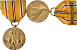 United States Medaille asiatic pacific campaign, WAR, Excellent Quality, Bronze -