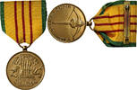 United States Medaille Vietnam Service Medal, Excellent Quality, Bronze, 32 -