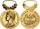 France Medaille Médaille d'honneur du travail, Excellent Quality, Borrel -