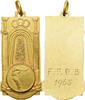 France Medaille Fédération Française de Pelote Basque, Brass -