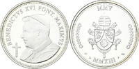 Vatican Medaille Le Pape Benoit XVI, Silver -