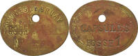 France betaalpenning Mines de Bruay, Capsules, Foose 1, Brass -