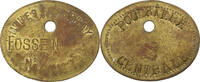 France betaalpenning Mines de Bruay, Poudrière Centrale, Brass -