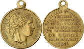 France Medaille Ouverture des Fosses à Charbon par la Compagnie d'Anzin, Condé -