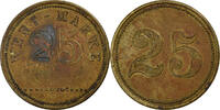 Germany 25 Pfennig Wert-Marke, Brass -