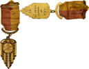 Spain Medaille A.D.V, IV Termas, Gilt Metal -