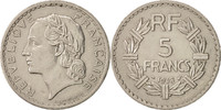 France 5 Francs Coin, Lavrillier, Paris, Nickel, KM:888 -