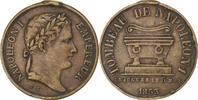 France Medaille Inauguration du Tombeau de Napoléon Ier, Brass, Trotin -