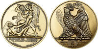 France Medaille Napoléon Ier, Bataille de Wagram (1809), Gilt Bronze, Denon -