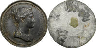 France Medaille Joséphine, Impératrice et Reine, Cliché Uniface, Tin-Zinc -