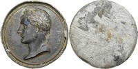 France Medaille Napoléon Ier, Empereur, Tin-Zinc, Andrieu, Cliché Uniface -