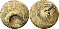 France Medal Calendrier, Femme aux Colombes, Bronze, Mayot -