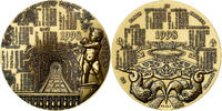 France Medaille Calendrier, Parcs et Jardins de France, MDP, Bronze -