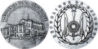 France Medaille République de Djibouti, Silvered bronze, MDP -