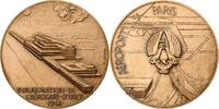 France Medaille Inauguration de l'Aéroport d'Orly, Bronze, Dropsy -
