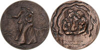 France Medaille Le Couple, Copper, Boureau, Mariage -