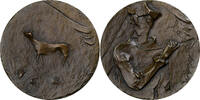 France Medaille Le Dessin, Bronze, Boureau -