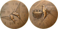 France Medaille Hirondelles, Bronze, Bret -