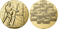 France Medaille calendrier, Rugby, Bronze, MDP -