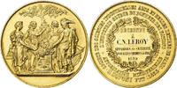 France Medaille Société des Sciences Industrielles de Paris, Copper Gilt -